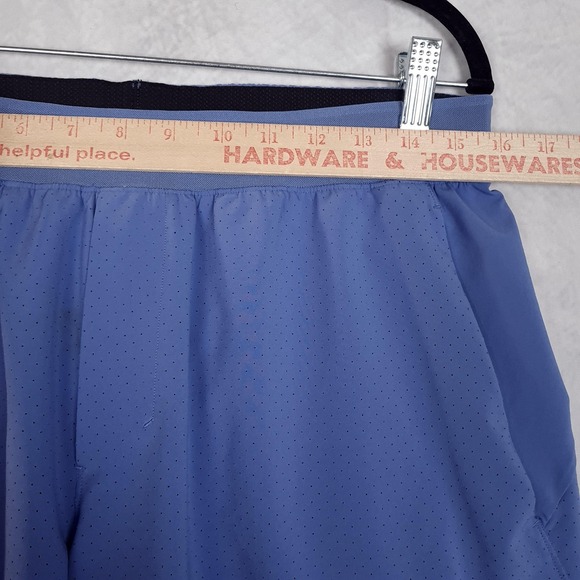 Lululemon Shorts Mens Large Purple Lined Tennis Running Training Mesh Vented - Picture 9 of 16